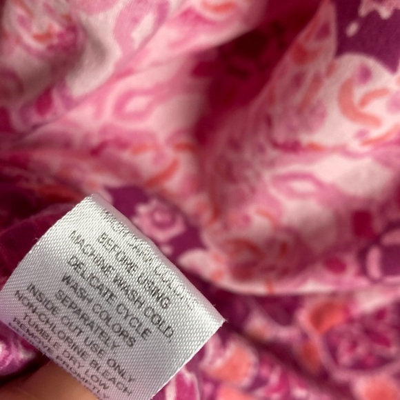 Vintage Only Necessities Floral Caftan Mumu House Dress Boho Pockets sz 22/24 - Picture 10 of 13